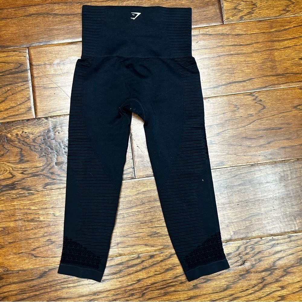 Gymshark Energy Seamless Cropped Leggings View 2